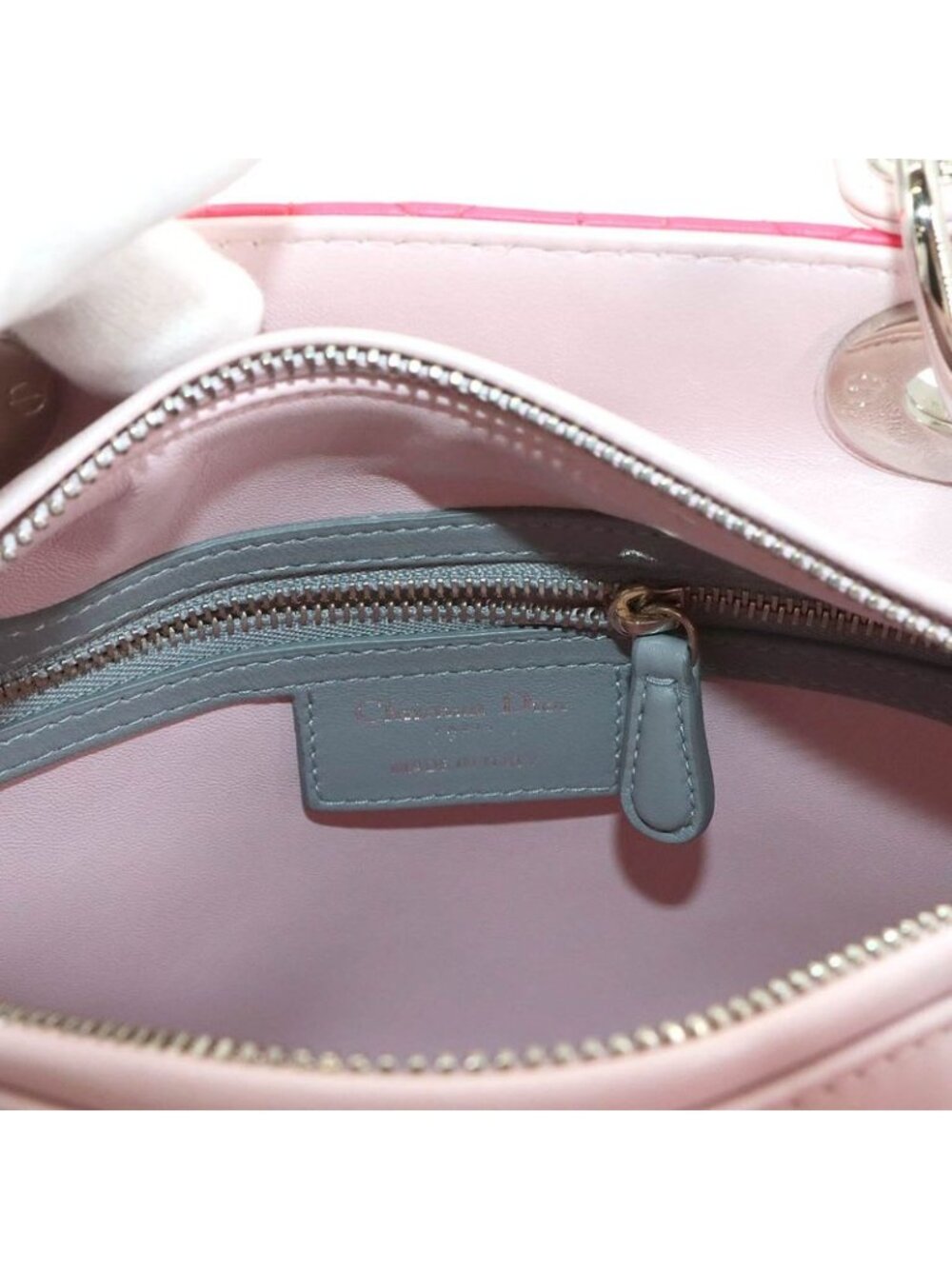 Christian Dior Cannage Lady Medium 2way Hand Bag - Picture 8 of 10